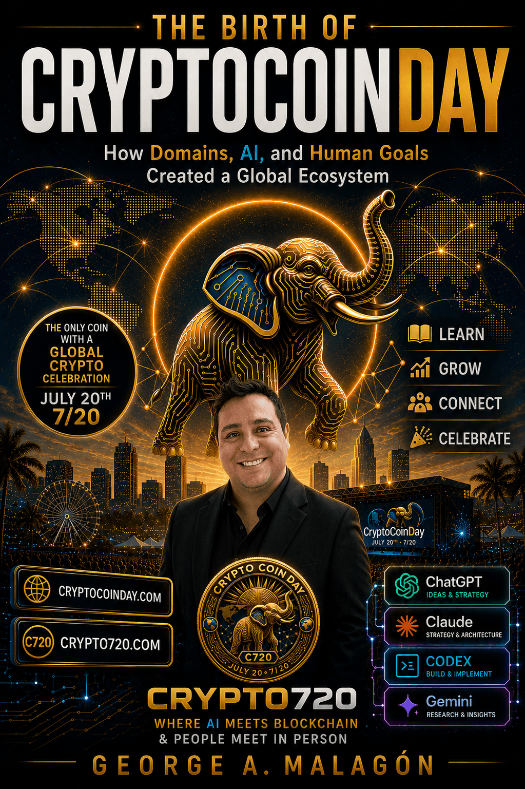 The Birth of CryptoCoinDay book cover